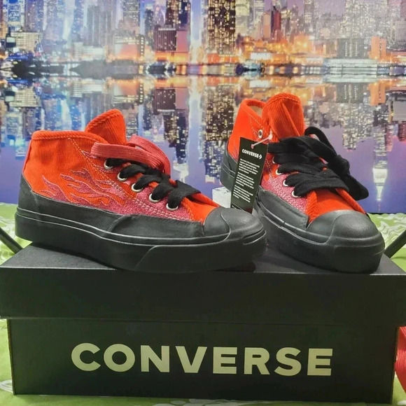 Converse women jack purcell chukk cherry 🍒 - Picture 5 of 13